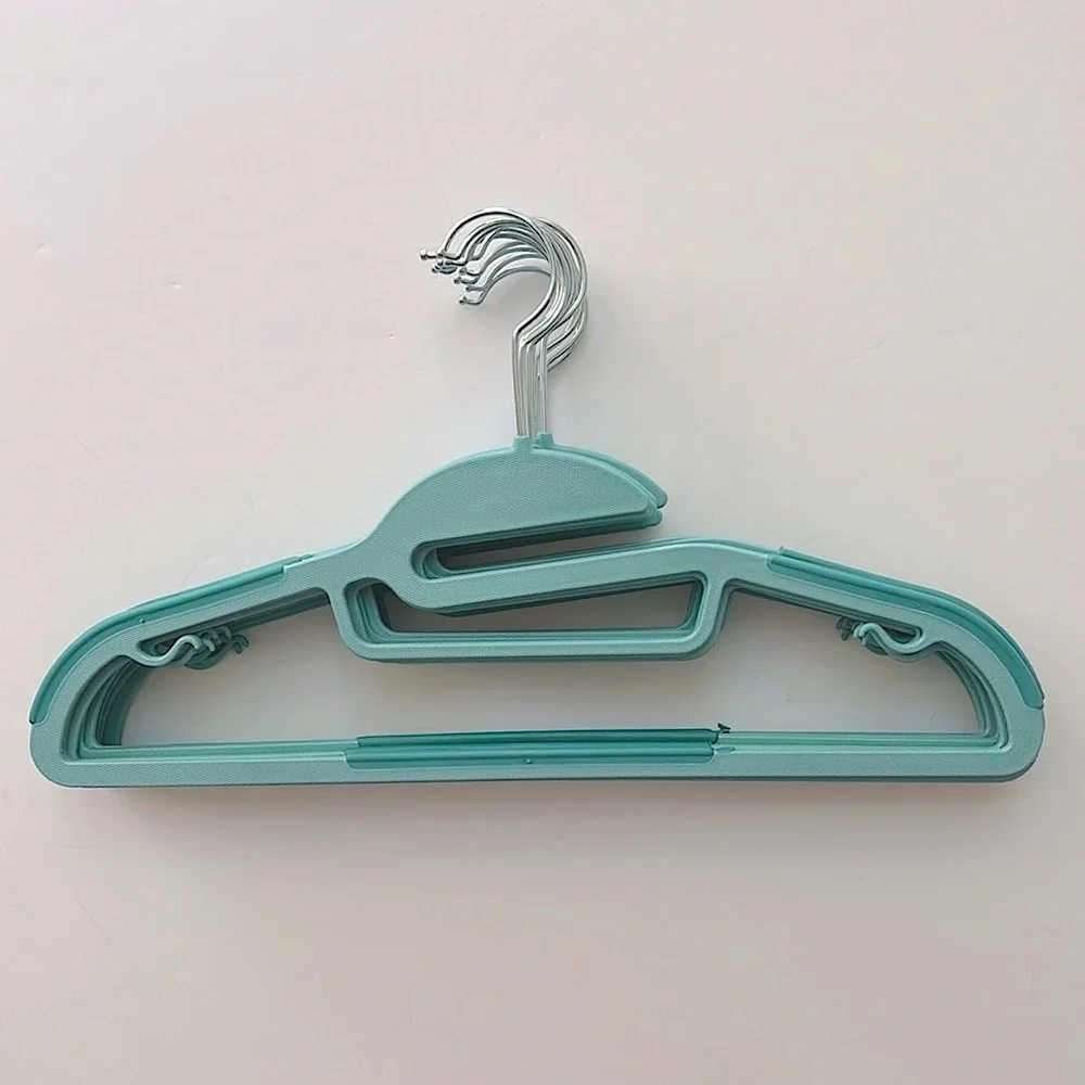 12 green hangers nonslip space saving slimline swivel strap hooks tie organizer